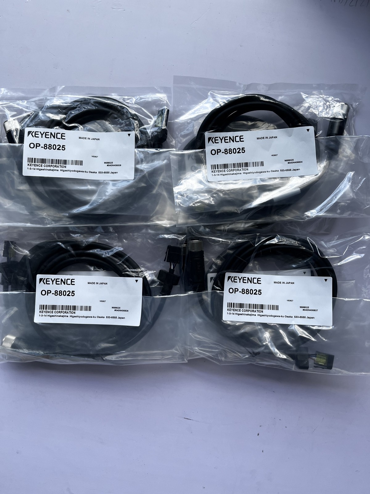 1PC New Keyence OP-88025 Sensor Cordset Cable OP88025
