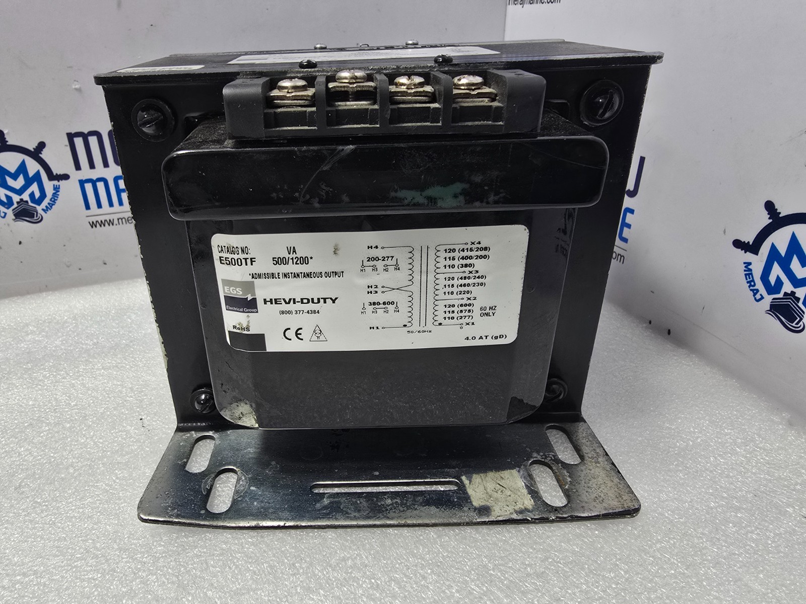 Sola Hevi-Duty E500TF Industrial Control Transformer VA 500/1200*