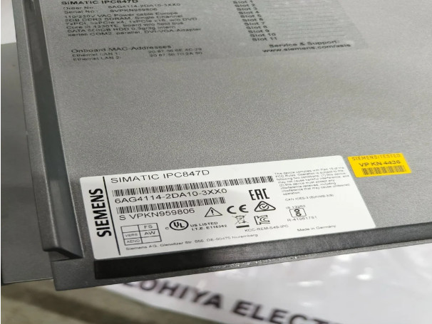 SIEMENS 6AG4114-2DA10-3XX0 RACK ( USED CONDITION )