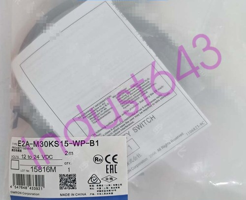 Omron E2A-M30KS15-WP-B1 Proximity Switch Sensor Free Shipping