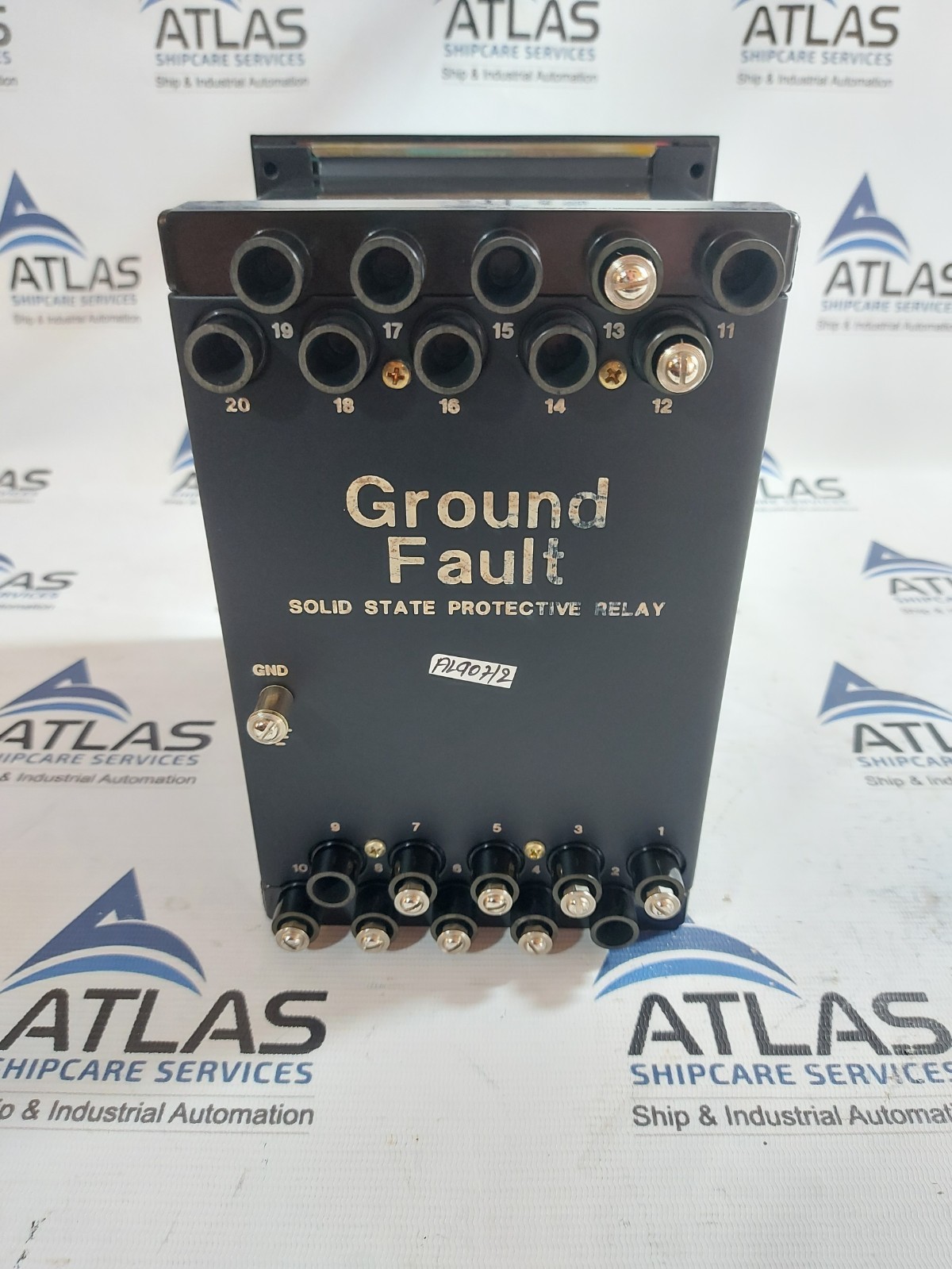 BASLER ELECTRIC BE1-59N GROUND FAULT OVERVOLTAGE RELAY REV:D