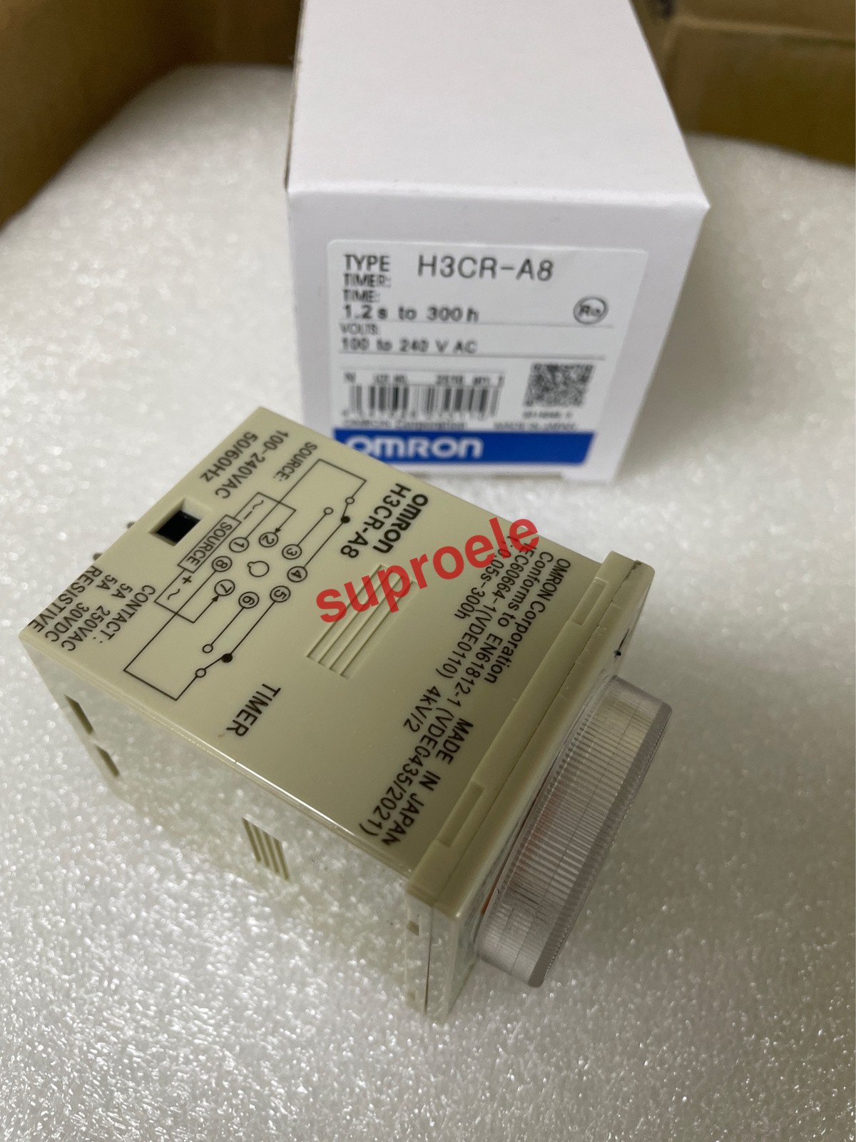Omron H3CR-A8 100-240VAC Timer New One Free Shipping H3CRA8