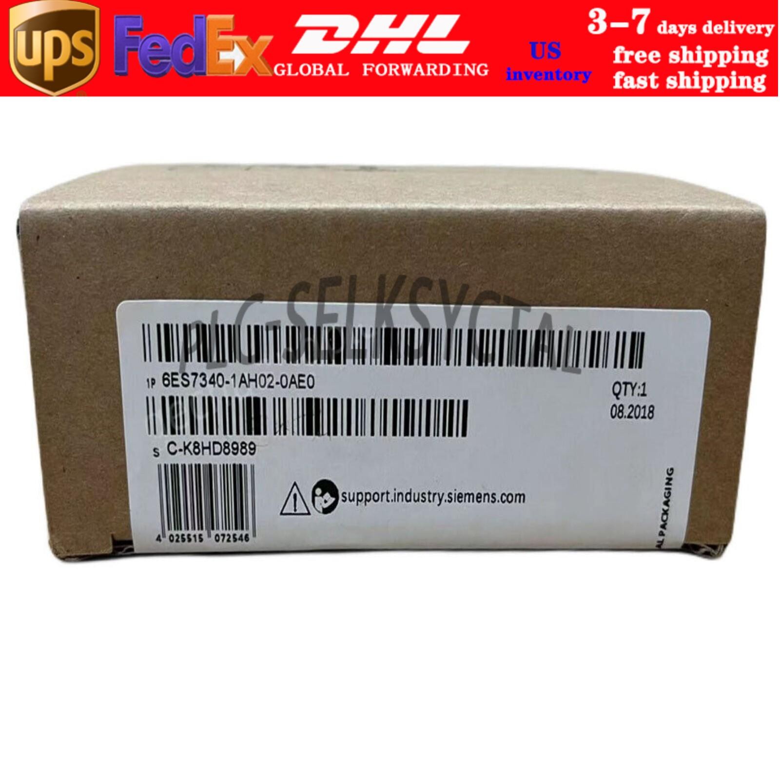New Siemens 6ES7340-1AH02-0AE0 6ES73401AH020AE0 SIMATIC S7-300, CP 340