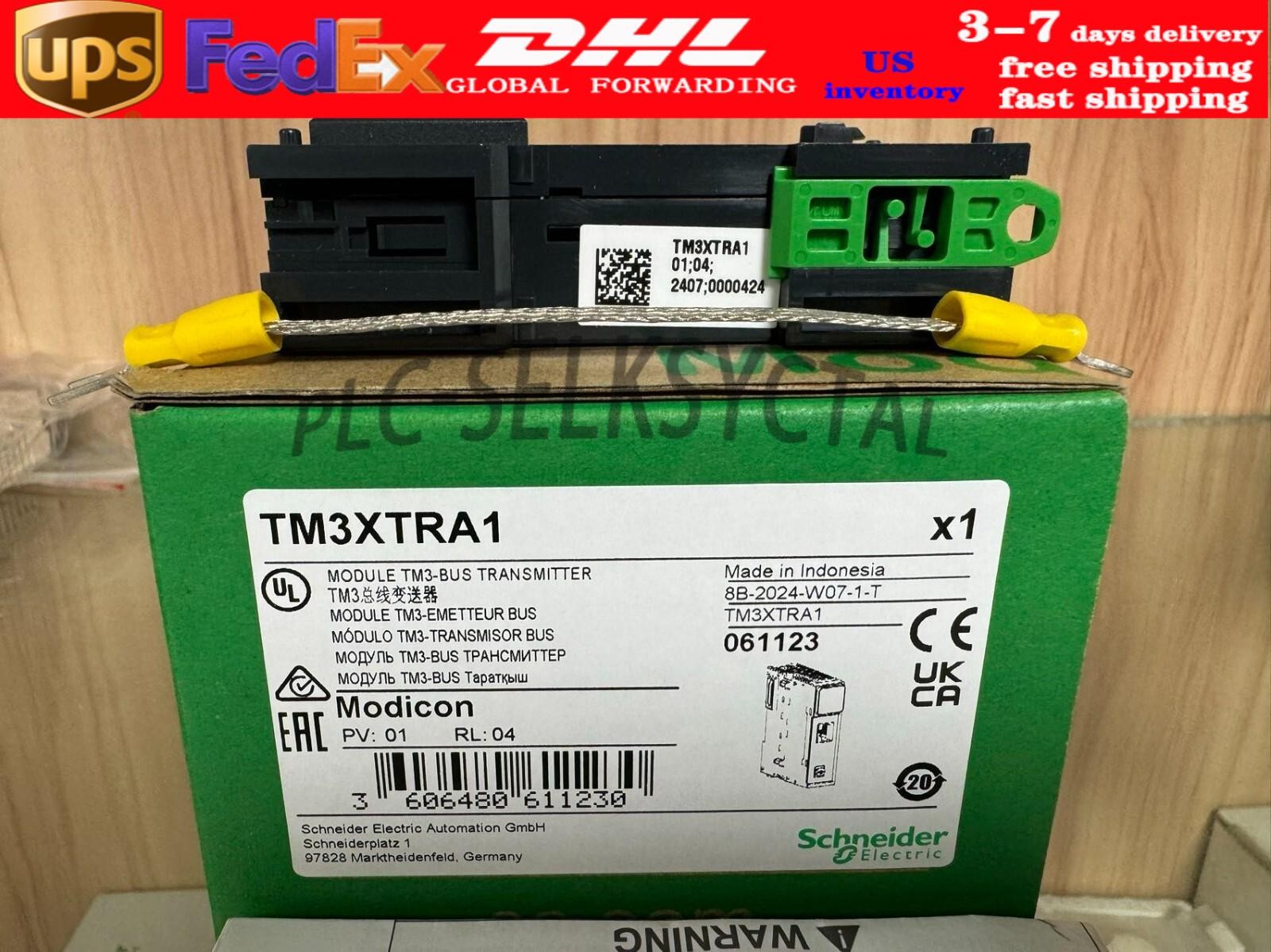For NEW Schneider Programmable Logic Controller Module TM3XTRA1 With box