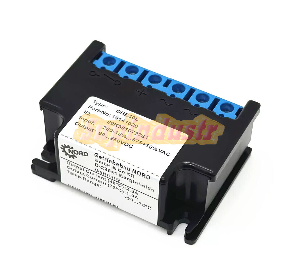 1X Motor Rectifier module 200-10% 575+10%VAC 90…257VDC GHE50L 19141020 ~