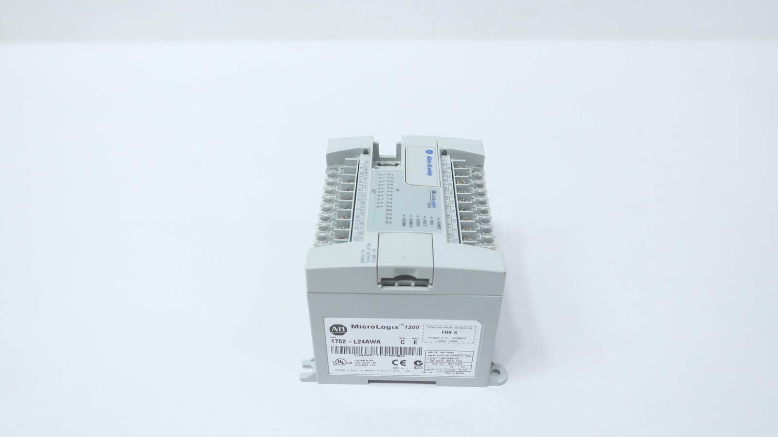 Allen Bradley 1762-L24AWA Micrologix 1200 Controller Module Ser C