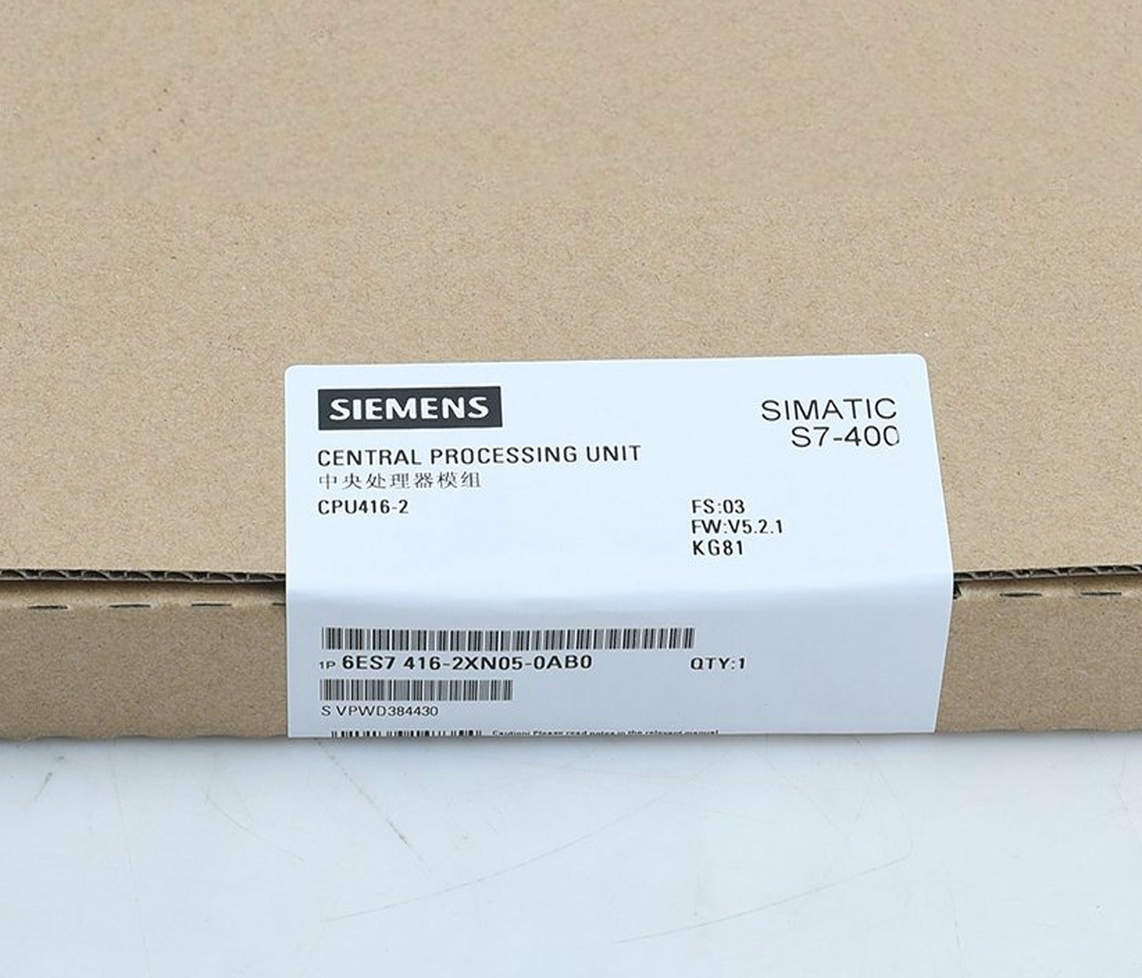 1PC NEW Siemens 6ES7 416-2XN05-0AB0 6ED74162XN050AB0 Plc Module free shipping