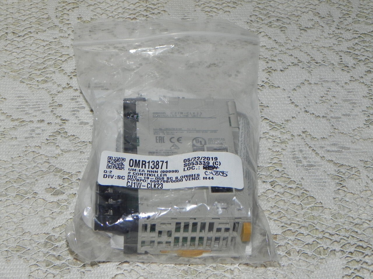 Omron CJ1W-CLK23 Controller Link Unit