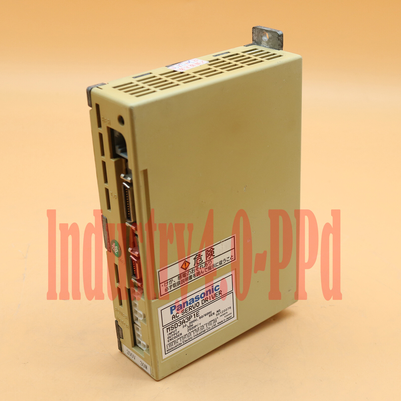 Used AC servo driver For Panasonic MSD3A3P1E Fully Tested
