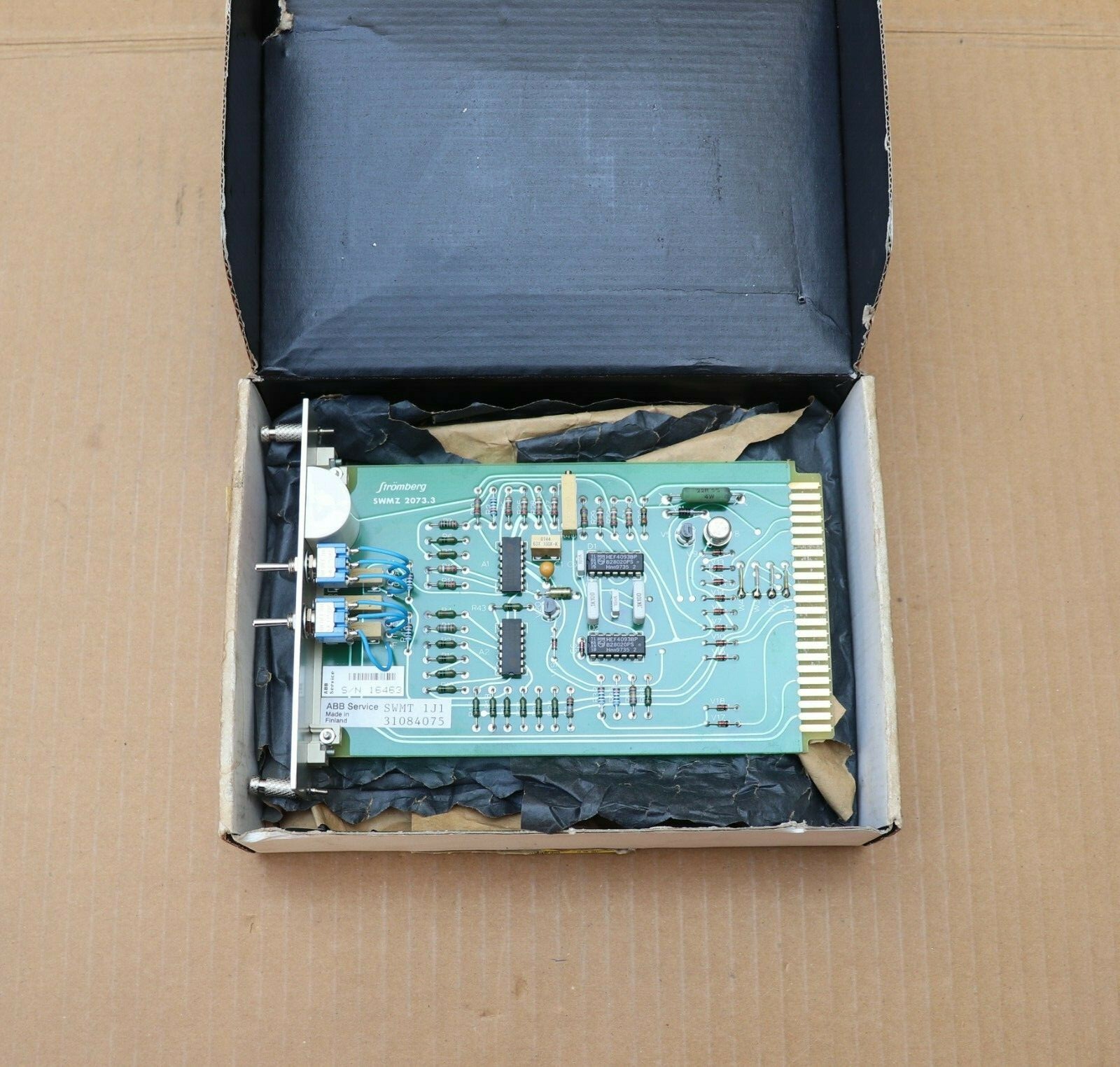 ABB STROMBERG 31084075 AVERAGE MODULE SWMT1J1