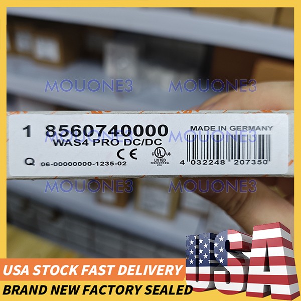 1PCS Weidmuller WAS4 PRO DC/DC 8560740000 signal isolator New Free Shipping