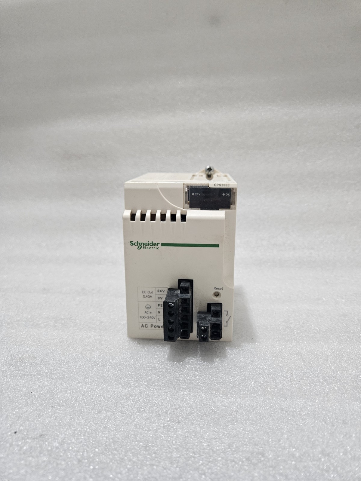 Schneider Modicon BMXCPS2000 Standard AC Power Supply 24VDC Used