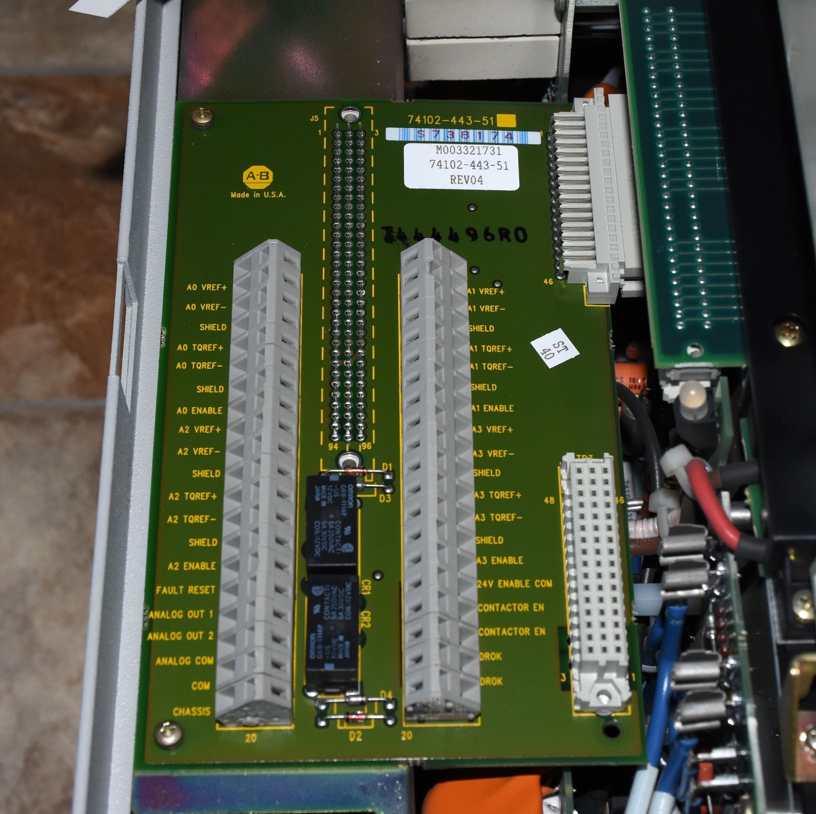 Allen-Bradley 1394-SJT05-A 5kW Servo System Module + 1201-HAP Terminal