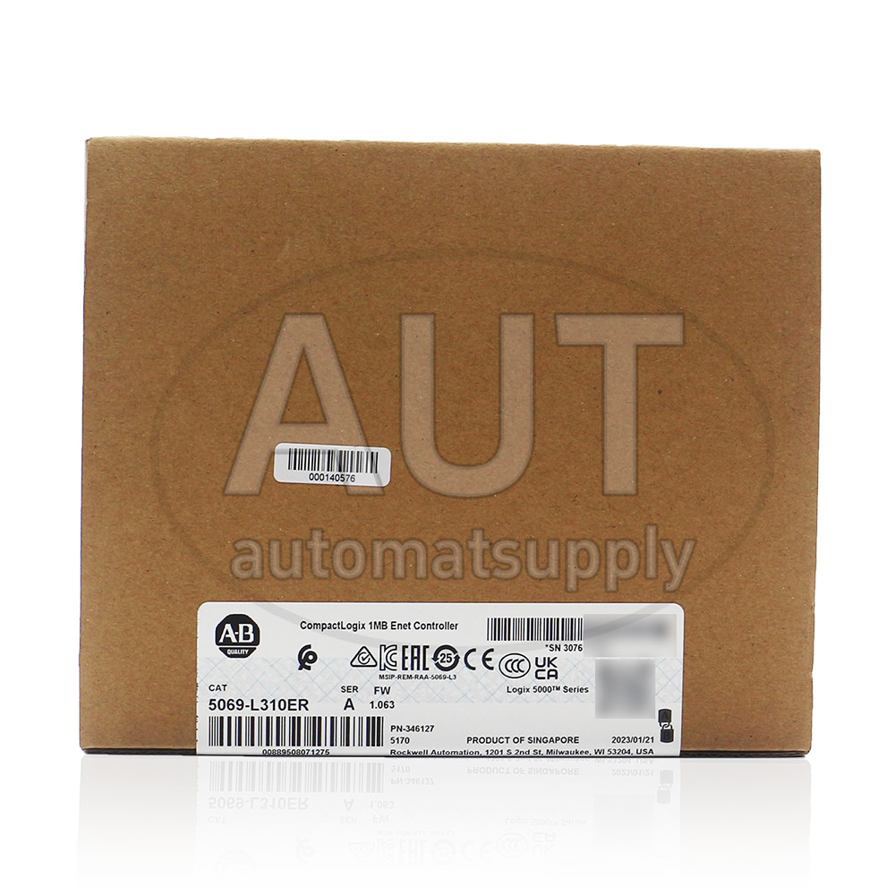 NEW 5069-L310ER Allen-Bradley CompactLogix 1MB Controller AB 5069L310ER