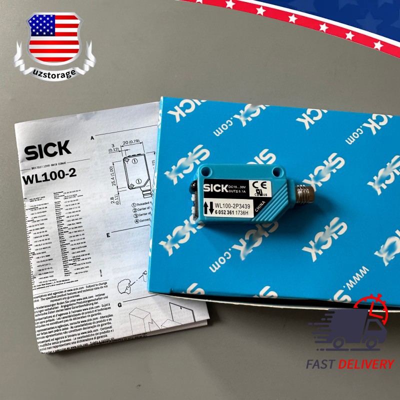 For Sick WL100-2P3439 WL1002P3439 Photoelectric Switch Sensor DC10-30V 3Pin