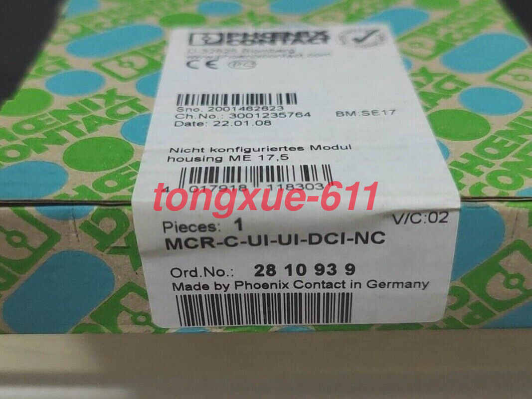 1pcs new Phoenix Contact MCR-C-UI-UI-DCI-NC 2810939 Isolator Via FedEx or DHL