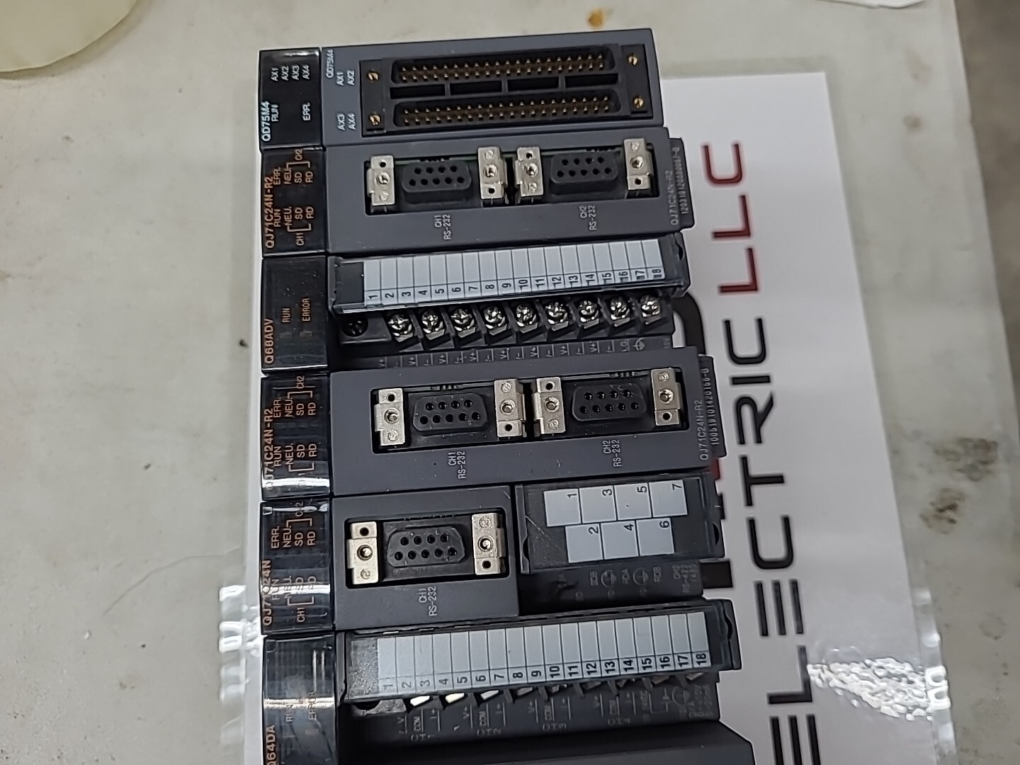 MITSUBISHI CPU MODULE Q312B BASE Q62P POWER SUPPLY Q02HCPU