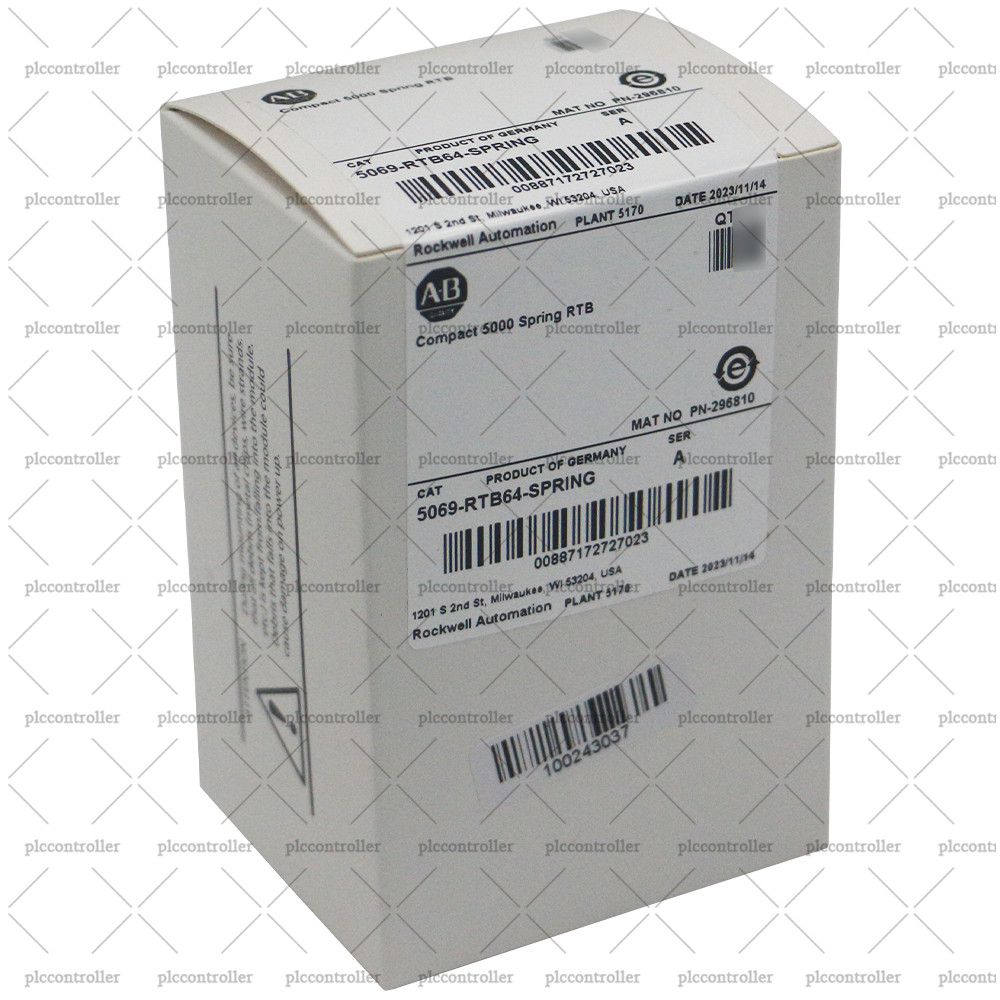 New Allen-Bradley 5069-RTB64-SPRING Compact 5000 Spring RTB Analog Input Modules
