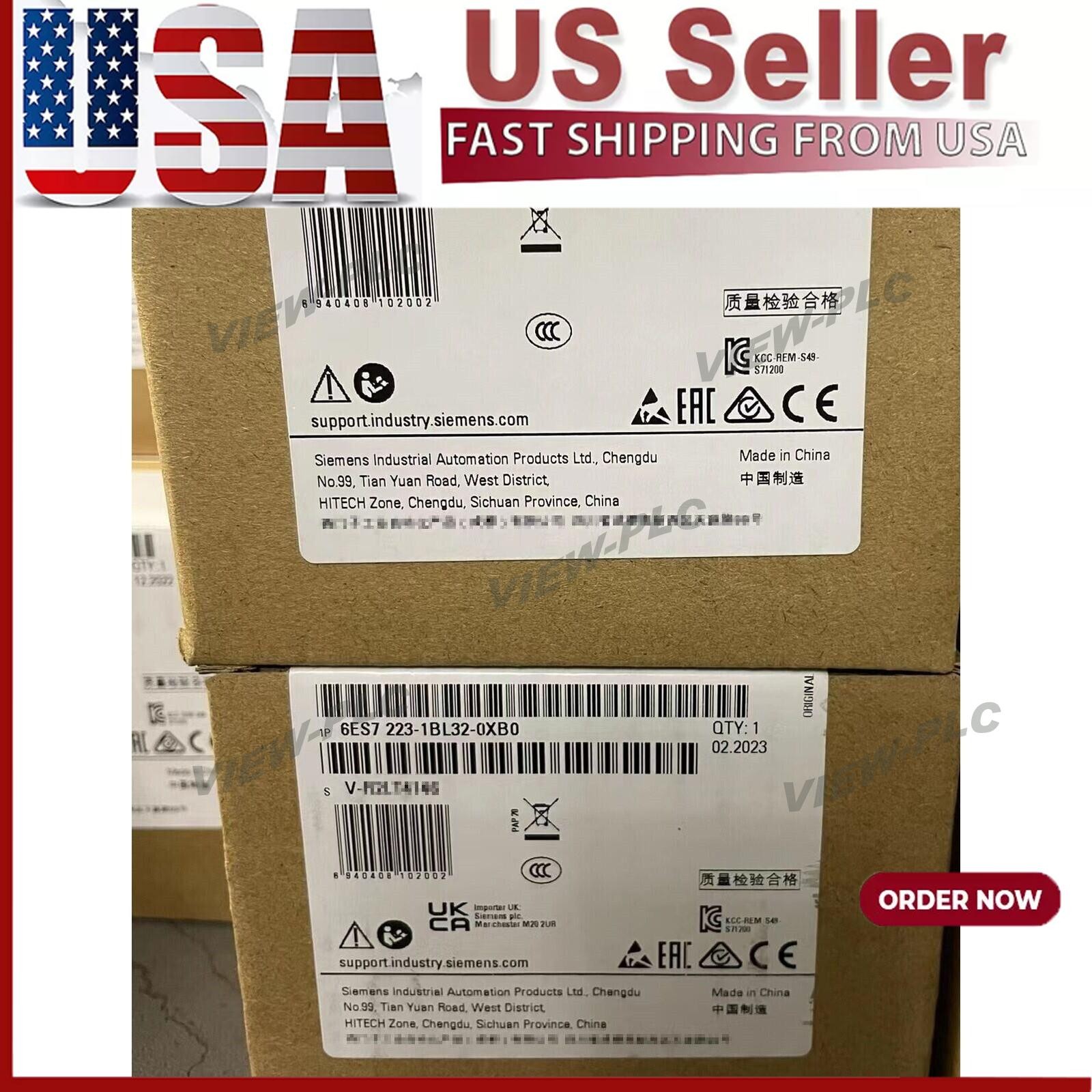 New Siemens 6ES7223-1BL32-0XB0 6ES72231BL320XB0 S7-1200 Digital I/O SM 1223
