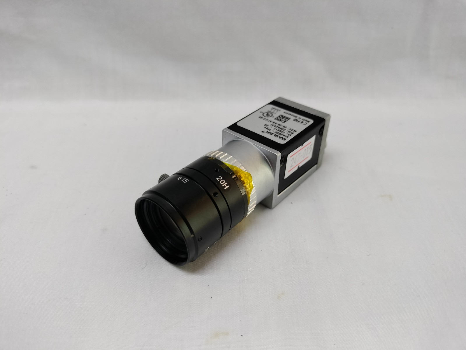 Basler acA2500-14gc acA250014gc Industrial Camera w/ 25mm 1:1.4 Lens