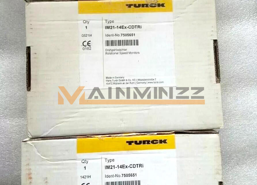 1PC NEW TURCK IM21-14EX-CDTRI Rotation speed monitor