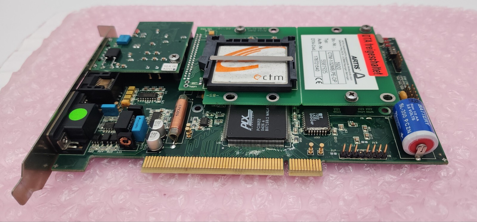 Artis CTM-1/32MB-PE-DP Control Card CTM132MBPEDP *NEXT DAY AVAILABLE*