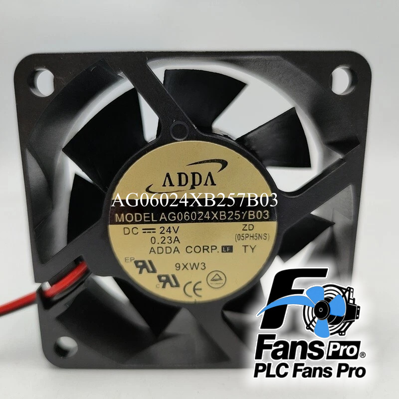 1PCS Brand New ADDA AG06024XB257B03 DC24V 6CM 2 wire cooling fan Fast Shipping