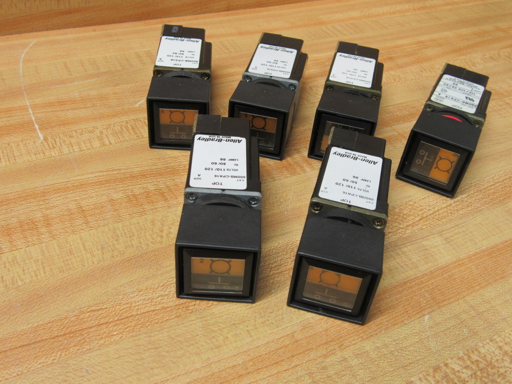Allen Bradley 800MB-CPA16 Button w/800M-XD1 (Pack of 6)