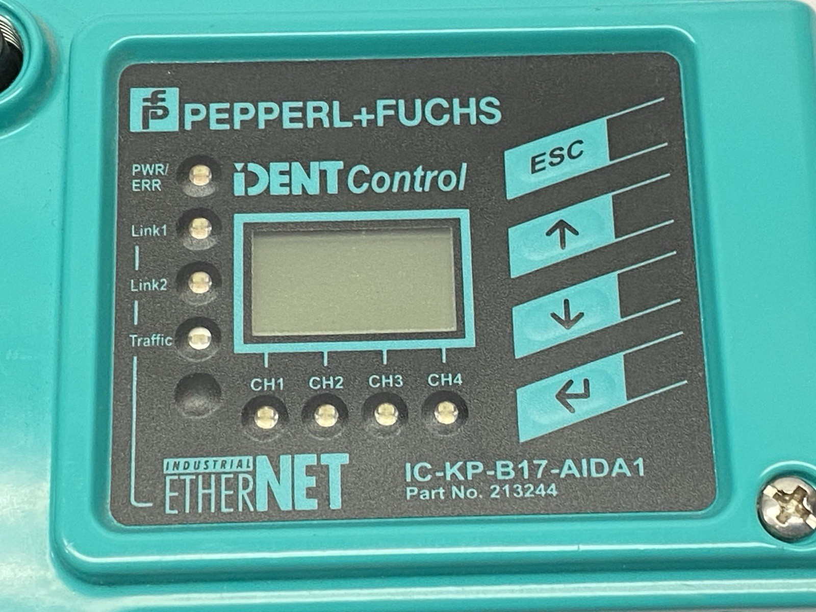 Pepperl+Fuchs IC-KP-B17-AIDA1 Control Interface Unit 213244 MISSING SCREWS