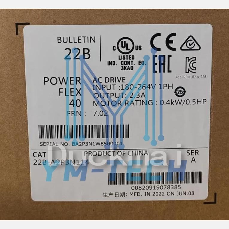 1pc NEW 22B-A2P3N114 /A 22BA2P3N114 Fast Ship