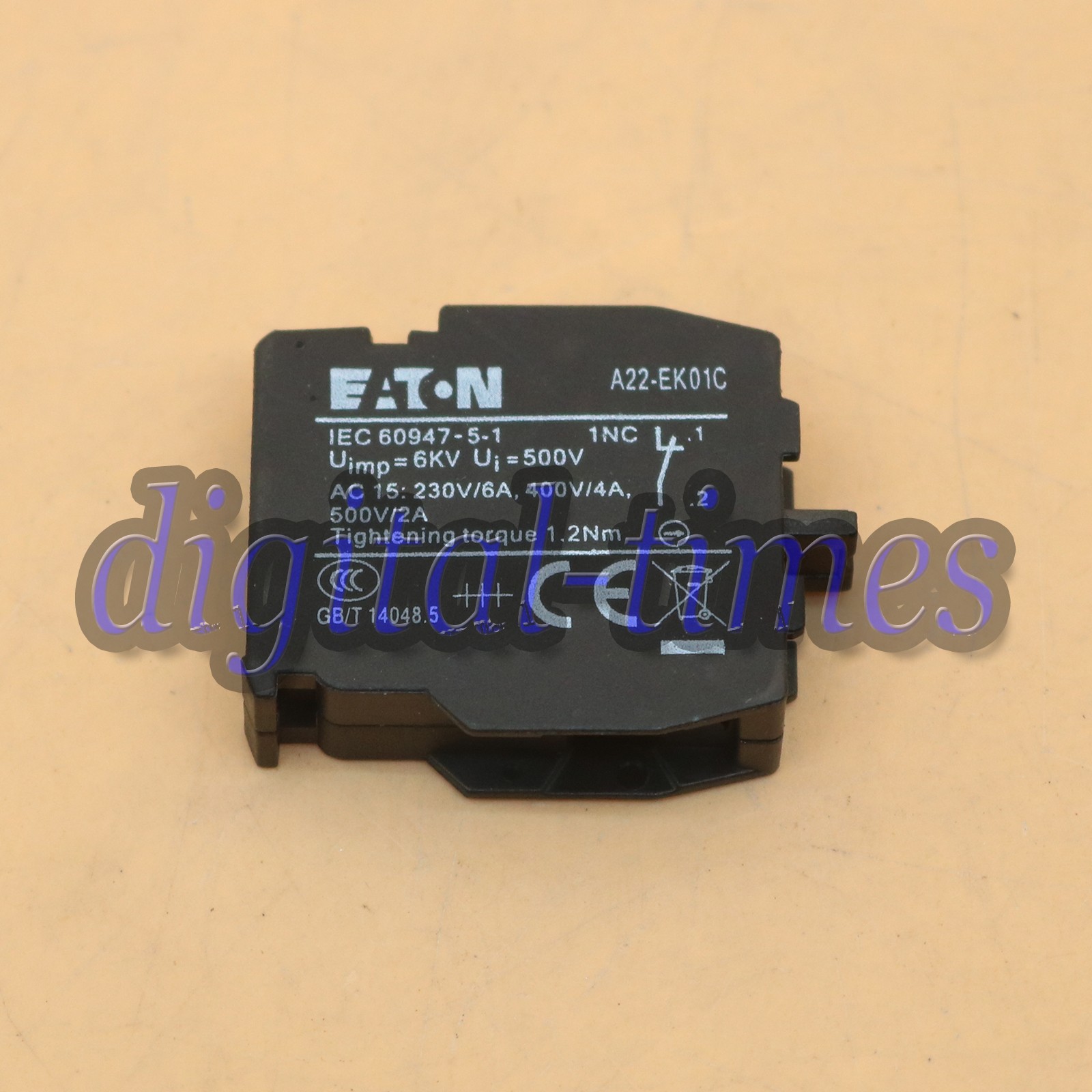 10PC New Eaton A22-EK01C Contact Block Quality assurance