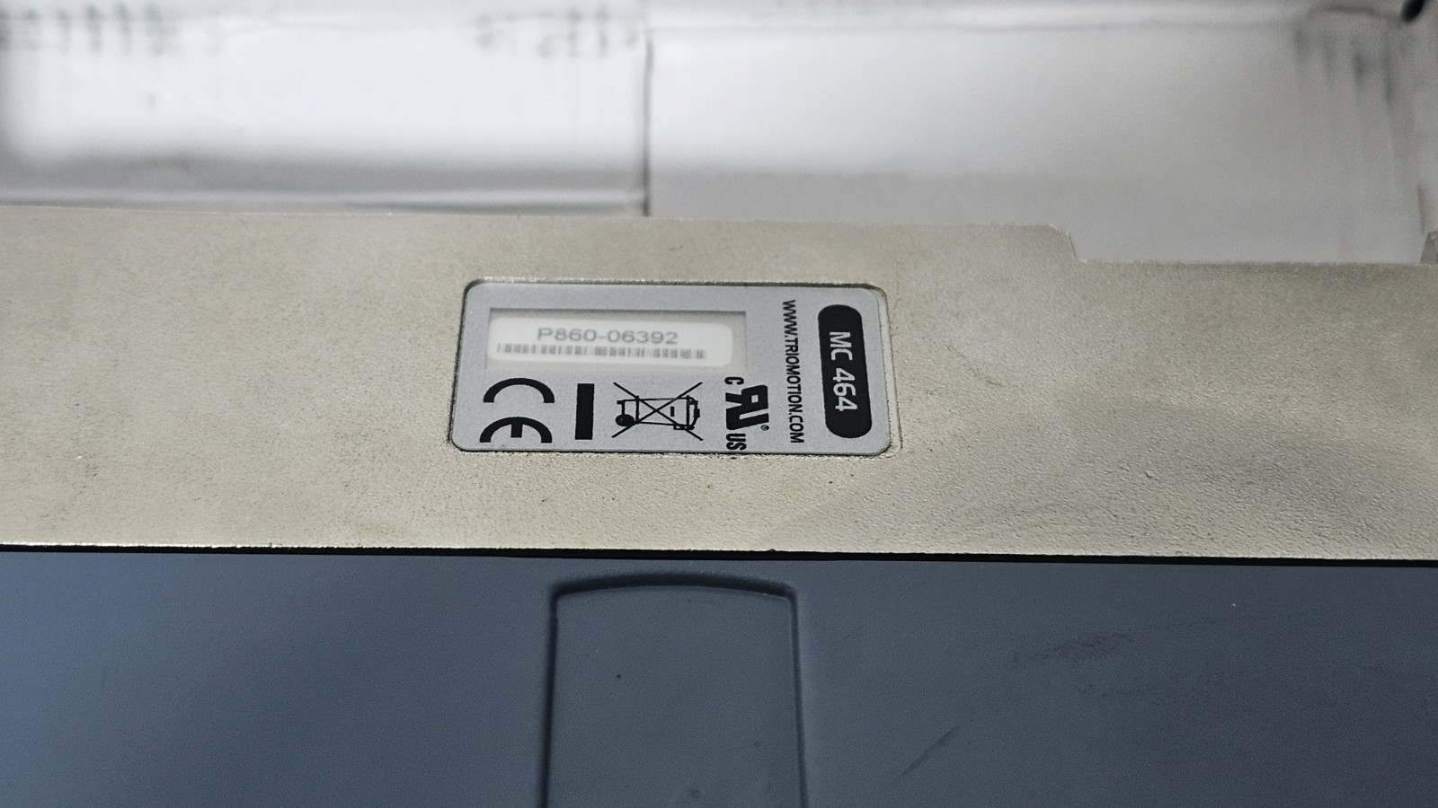 TRIO MC-464 P860 EXPANDABLE AXIS PANEL MOTION COORDINATOR W/ ETHERCAT 64 P876