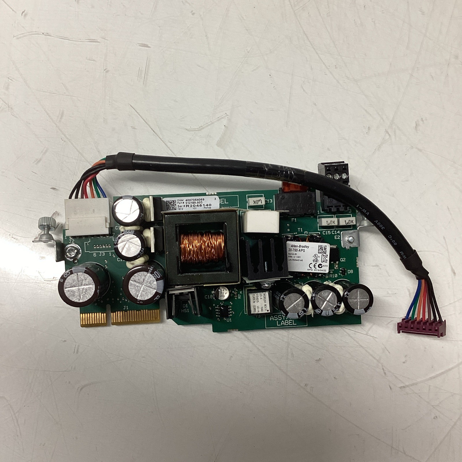 Allen Bradley 20-750-APS Auxiliary Power Supply PowerFlex 750 / 312189-A03 T-004