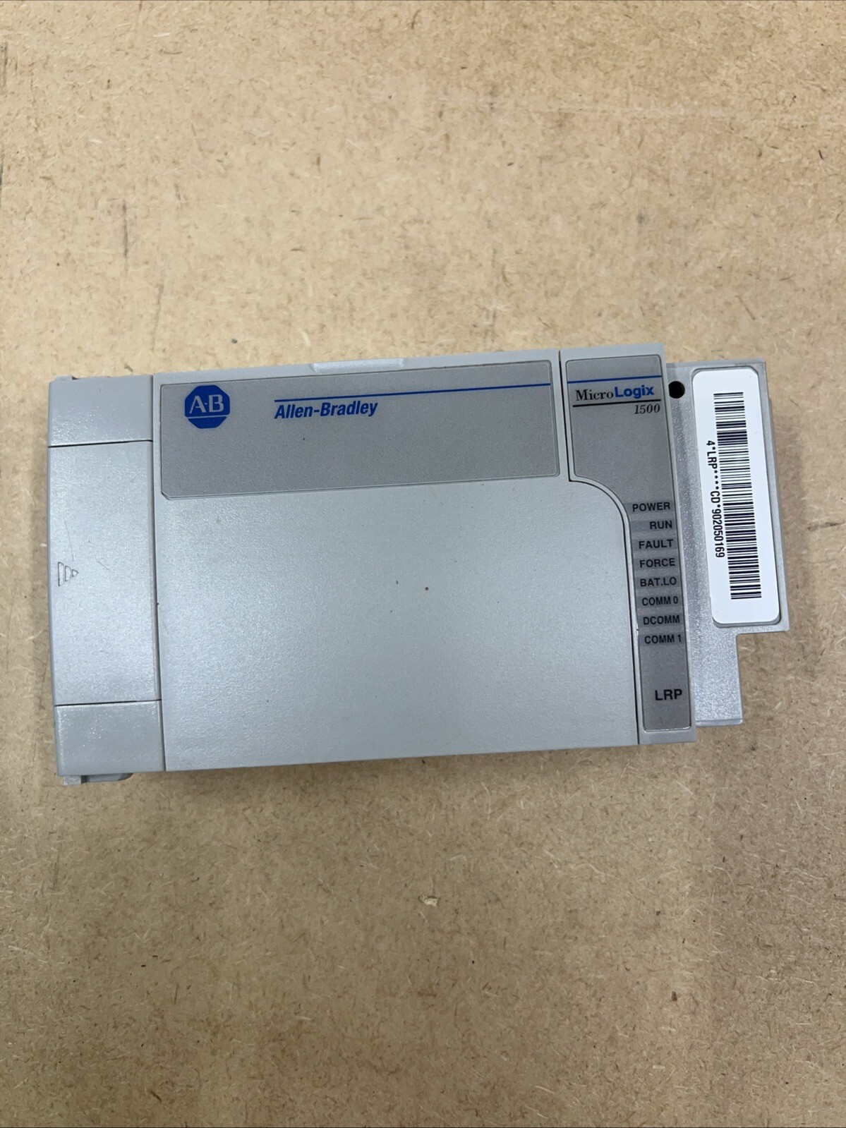 Allen Bradley 1764-LRP MicroLogix 1500 CPU W/ 1764- MM2RTC Memory Module RTC MM2