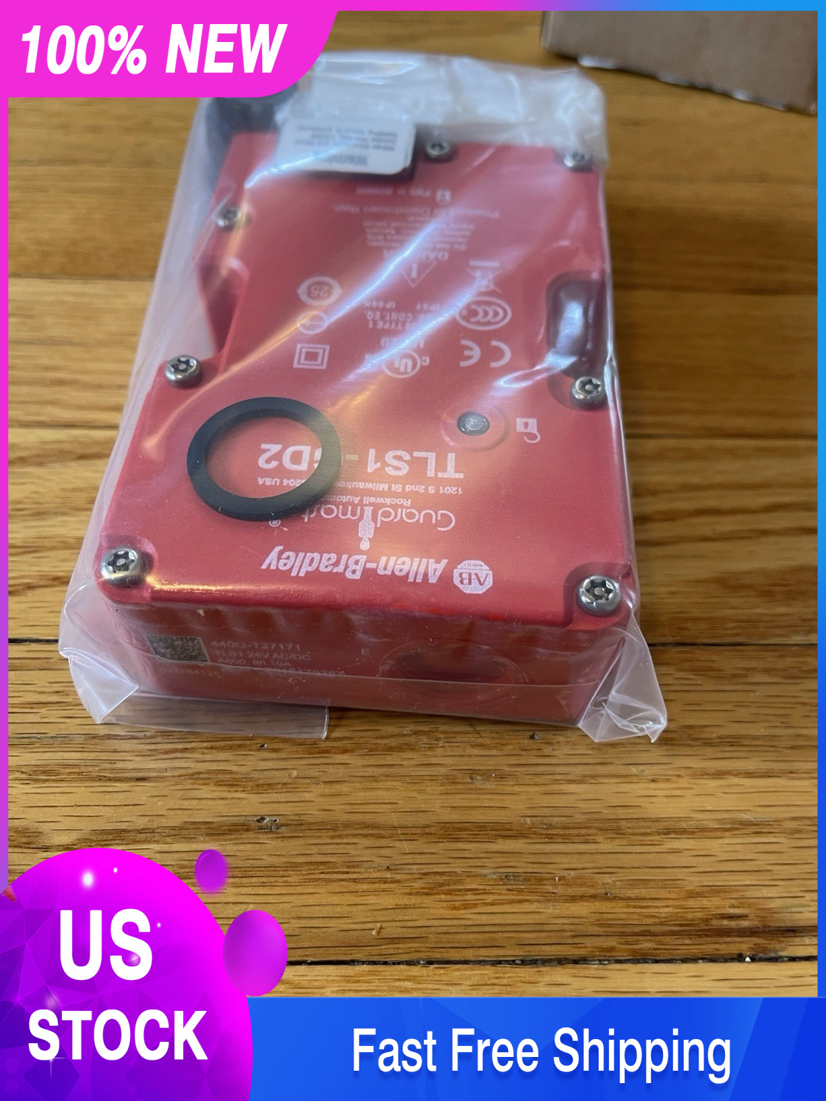 NEW TLS1-GD2 Allen Bradley Guard Locking Switch 440G-T27171 /E 1/2 NPT Adapter
