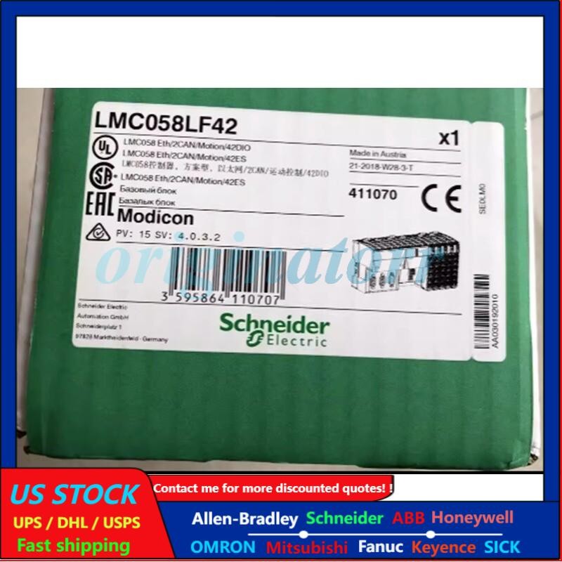 New 1PC Schneider LMC058LF42 Programming Controller In Box Expedited Shipping