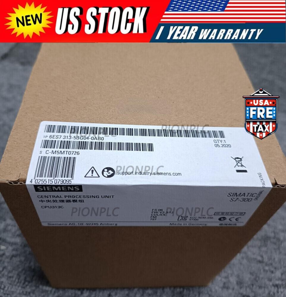 6ES7313-5BG04-0AB0 New original Siemens 6ES7 313-5BG04-0AB0 1PCS Fast delivery