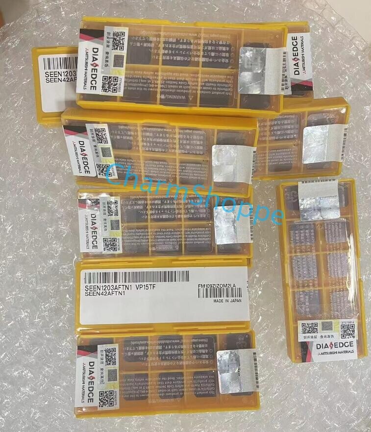 Original 10PCS CNC Carbide Inserts In Box Mitsubishi SEEN1203AFTN1 VP15TF #F