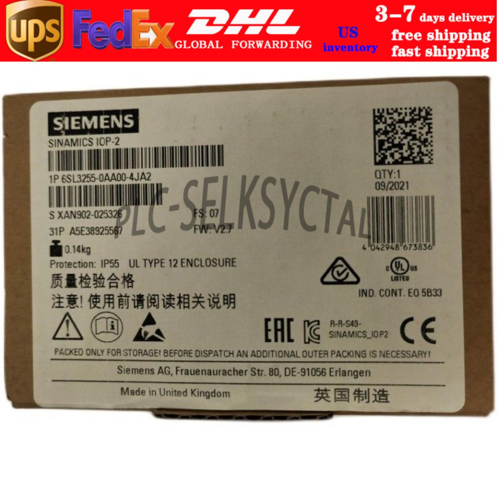 New Siemens 6SL3255-0AA00-4JA2 6SL32550AA004JA2 G Intelligent Operator Panel