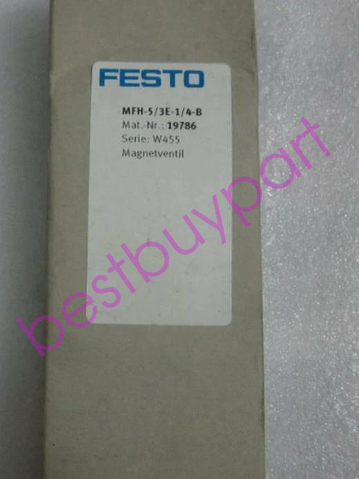 1PC New Festo MFH-5/3E-1/4-B 19786 Solenoid Valve Free Shipping