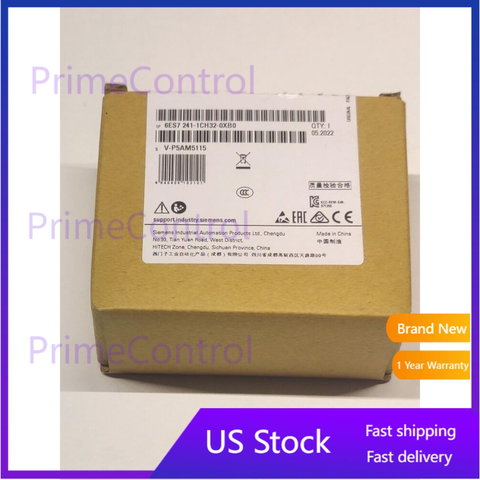 New Siemens 6ES7 241-1CH32-0XB0 6ES7241-1CH32-0XB0 SIMATIC S7-1200 CM 1241