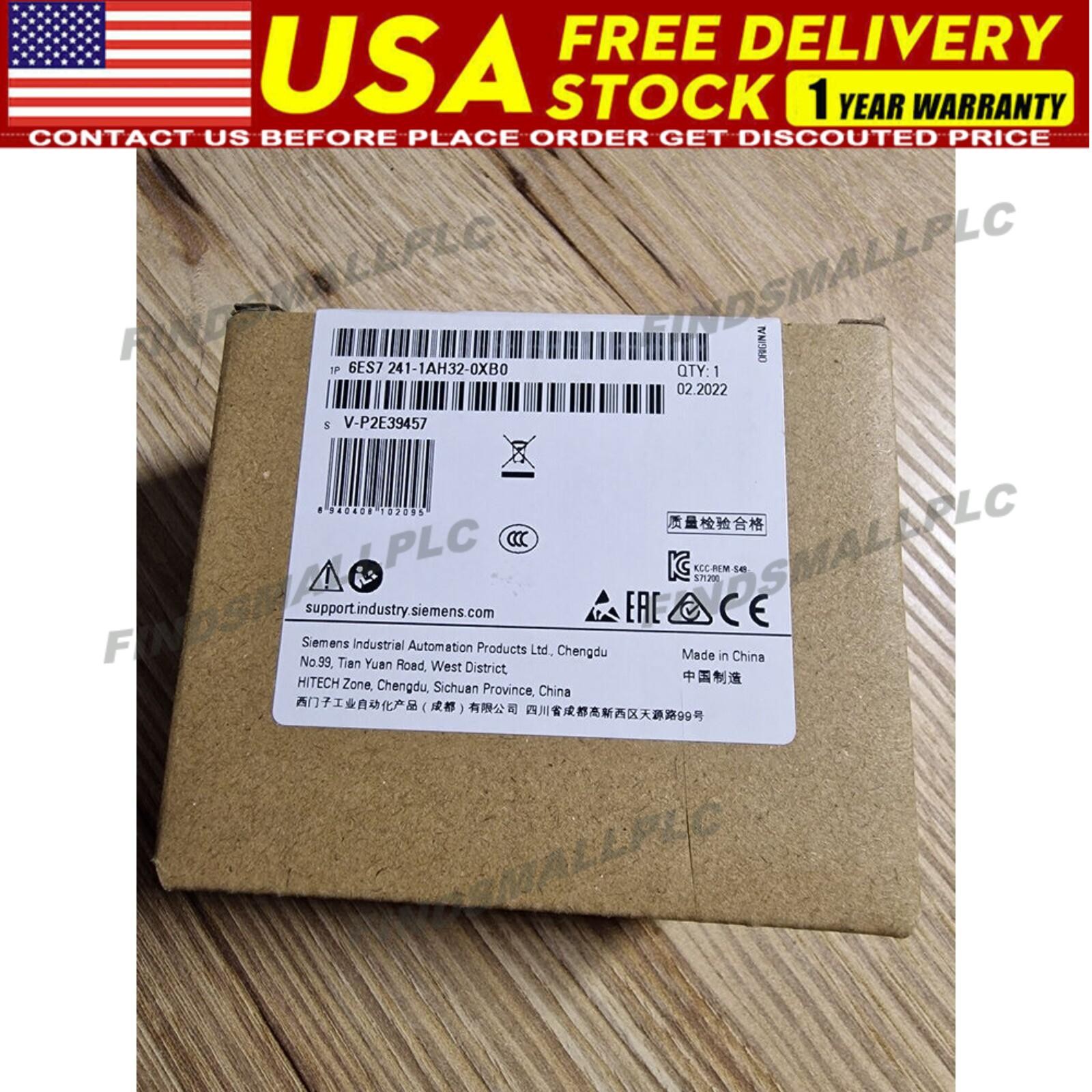 New Siemens SIMATIC S7-1200 CM 1241 6ES7241-1AH32-0XB0 6ES7 241-1AH32-0XB0