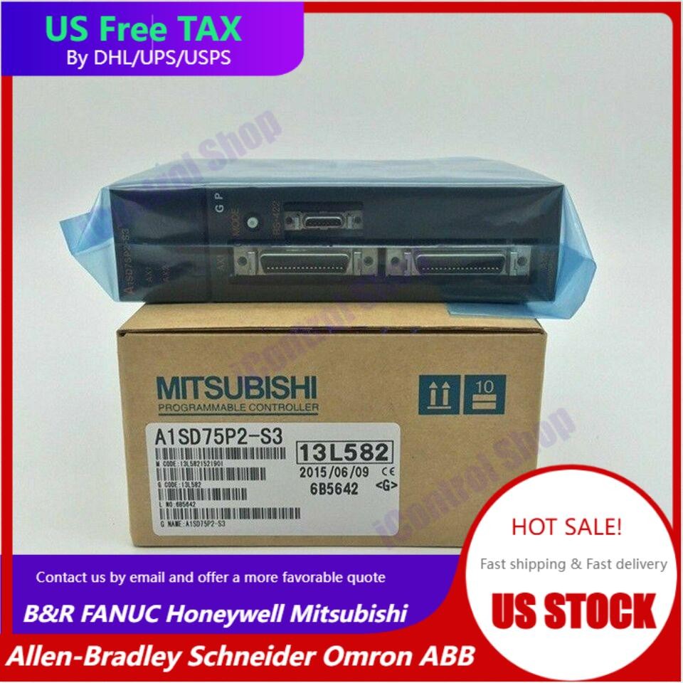 A1SD75P2-S3 1PC New Mitsubishi Unit Module A1SD75P2S3