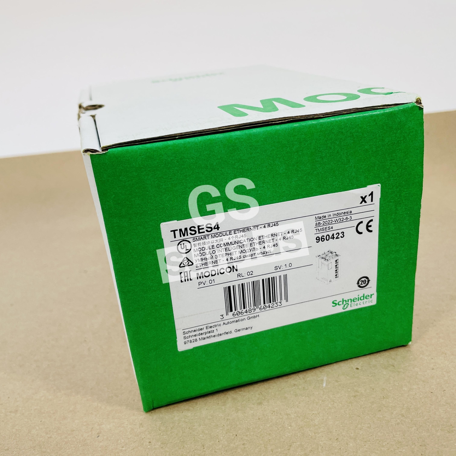 SCHNEIDER ELECTRIC TMSES4 Ethernet Smart Module (New Surplus)