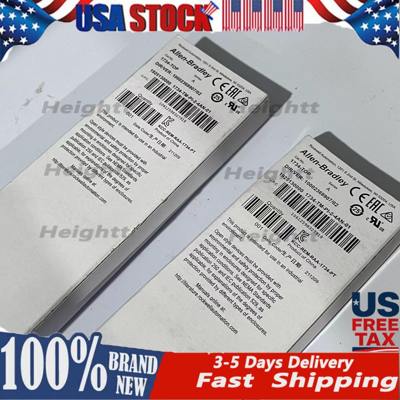 New AB 1734-TOP POINT I/O Terminal Base 1734-TOP US Fast Shipping US Free Tax