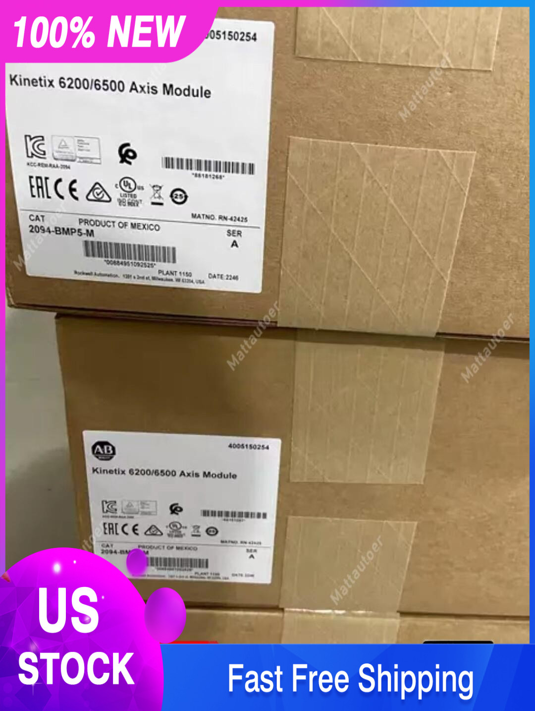 New Allen Bradley 2094-BMP5-M 2094BMP5M Kinetix 6000 Axis Module US