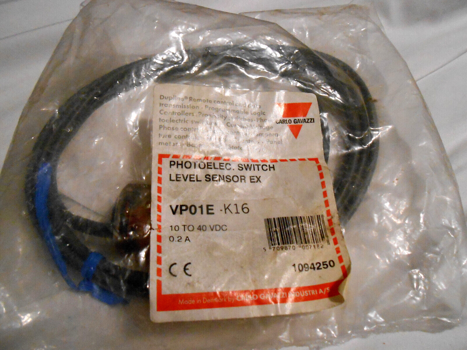 Carlo Gavazzi Level Sensor VP01E VP-01E,1pcs New