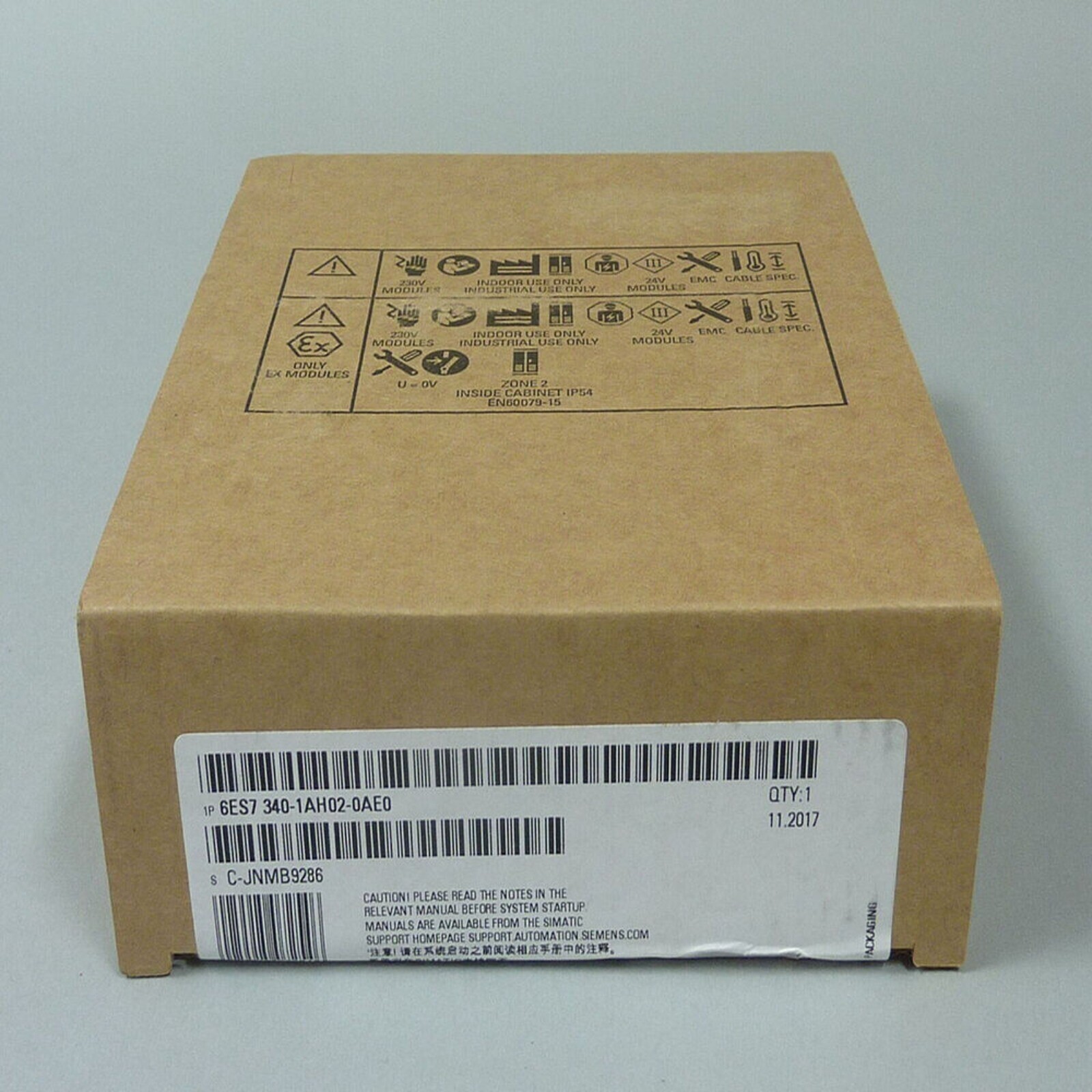 New Siemens 6ES7340-1AH02-0AE0 6ES73401AH020AE0 SIMATIC S7-300, CP 340