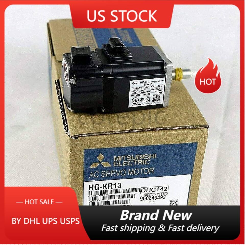 MITSUBISHI HG-KR13 AC SERVO MOTOR HGKR13 New In Box Fast Shipping