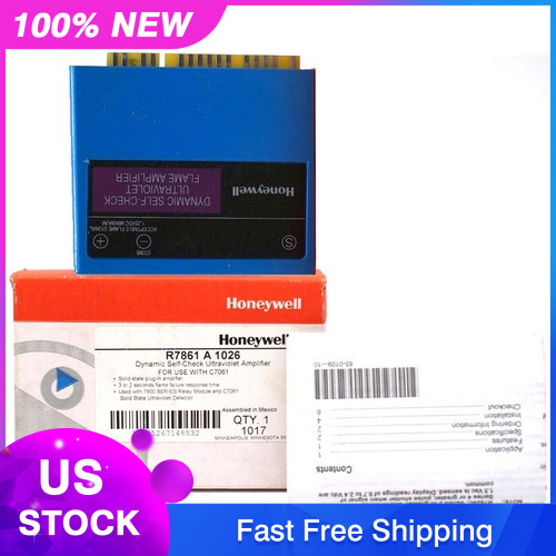 New In Box HONEYWELL R7861A1026 Ultraviolet Flame Amplifier In Box
